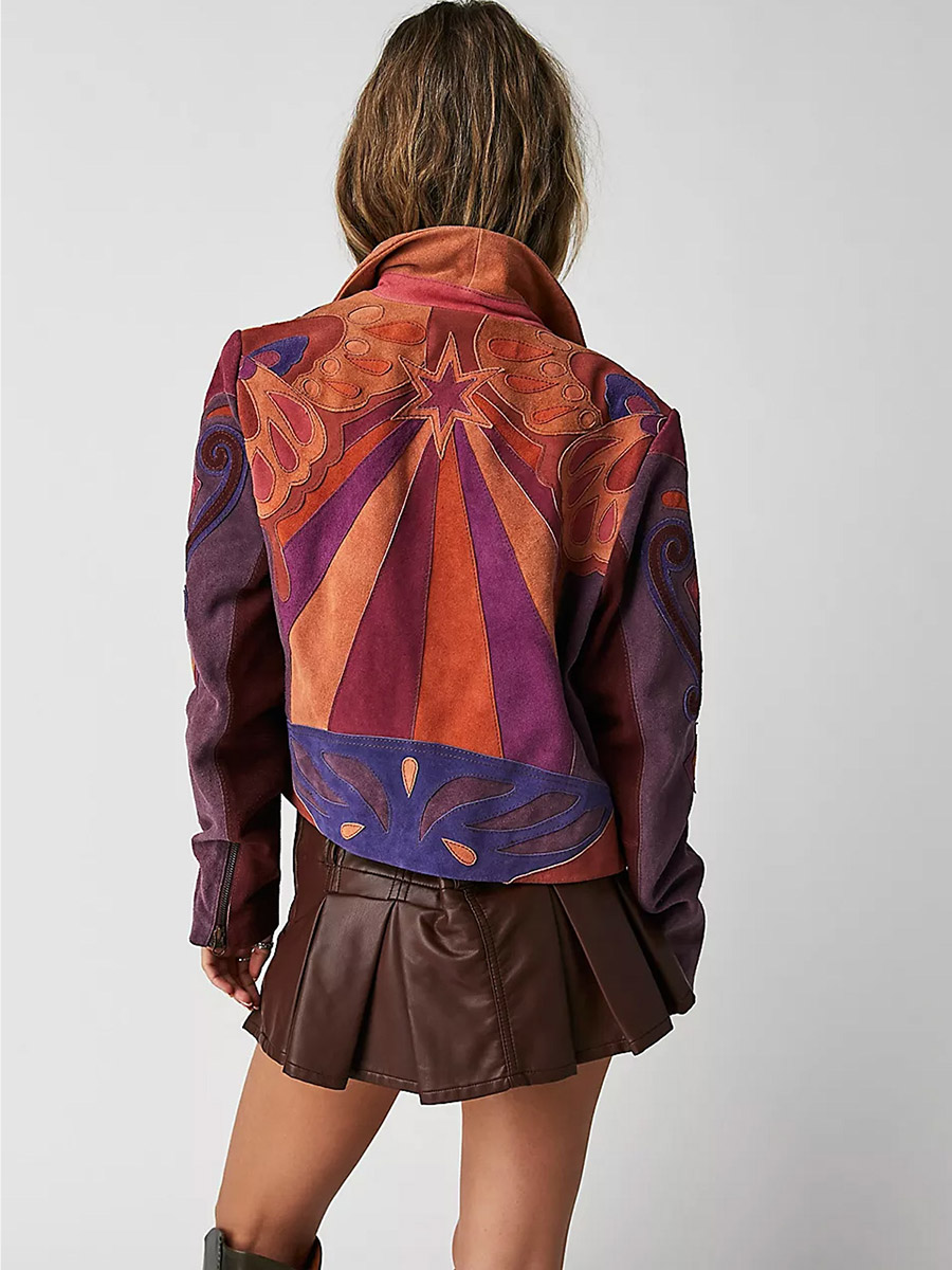 Creative Handmade Leather Jacket
